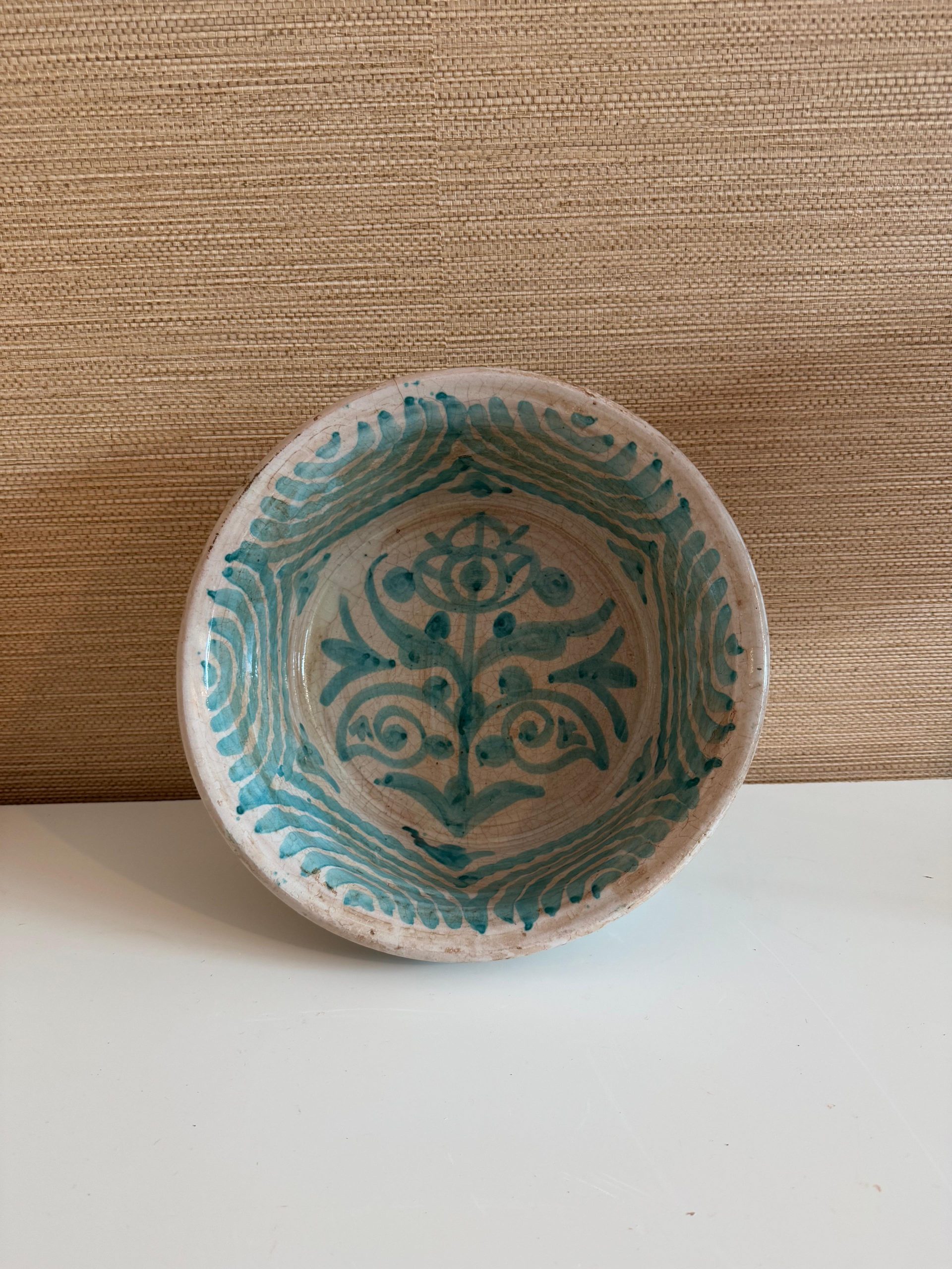 Turquoise Root Salad Bowl